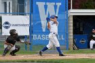 Baseball vs MIT  Wheaton College Baseball vs MIT during NEWMAC Championship Tournament. - (Photo by Keith Nordstrom) : Wheaton, baseball, NEWMAC